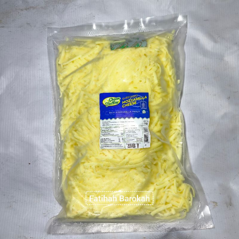

Green Valley Shredded Mozarella 1kg , Mozarella Parut