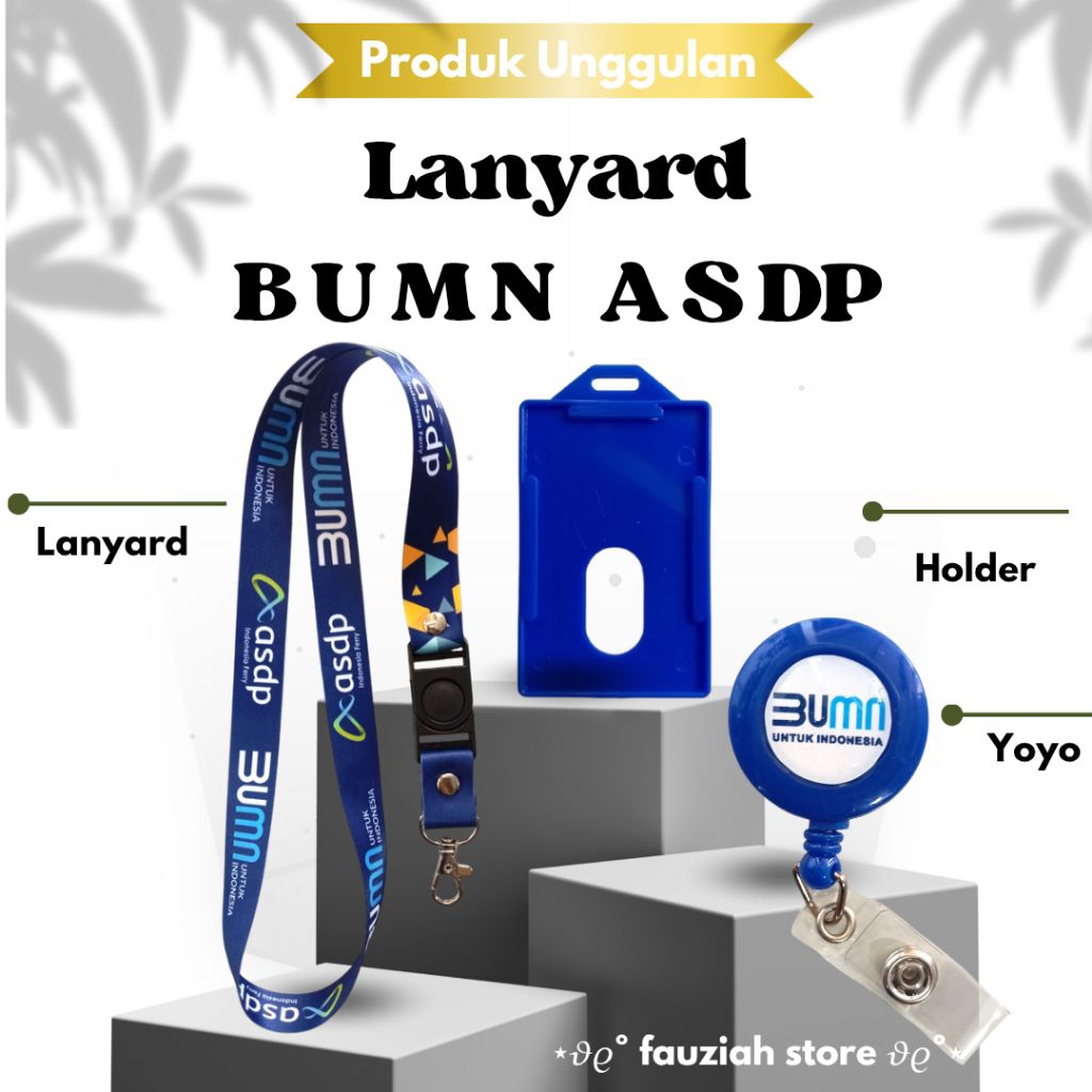 

READY! TALI ID CARD BUMN ASDP / LANYARD BUMN ASDP TERMURAH!!!