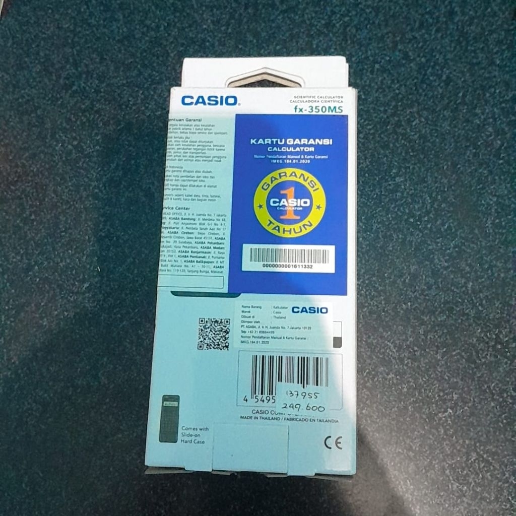 

[PRELOVED] Kalkulator CASIO fx-350ms 2nd edition