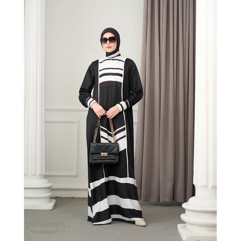 Kamila Design - Raffa Dress (Pre Order) Gamis Lebaran Premium