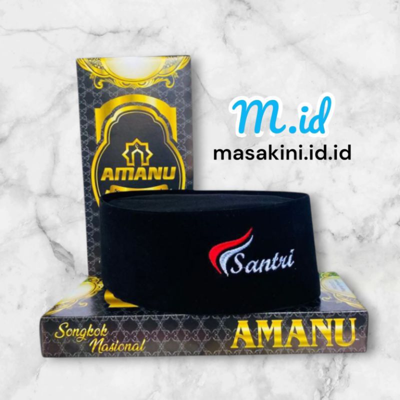 PECI Santri/SONGKOK ANAK DAN DEWASA LOGO SANTRI KEREN/AMANU