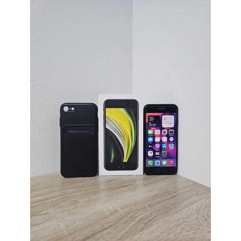 Apple iPhone SE 2 2020 256GB 256 GB Ex Resmi iBox Black SE2 Fullset