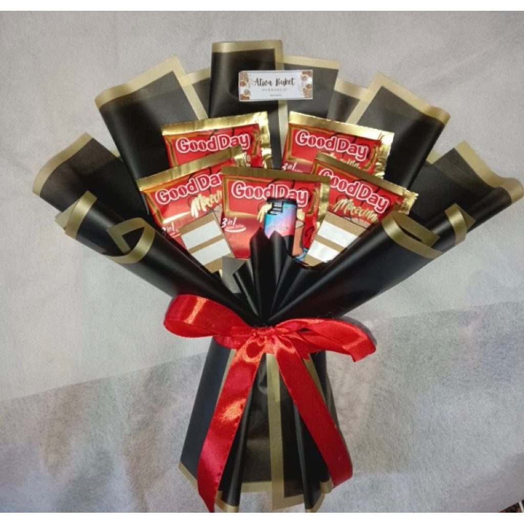 

READY BISA COD Buket Kopi Good Day isi 5 pcs Moccacino,chococino,vanila latte