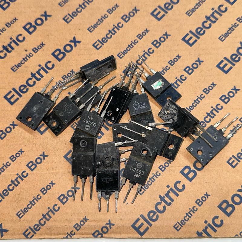 transistor horizontal TV CABUTAN tipe campur