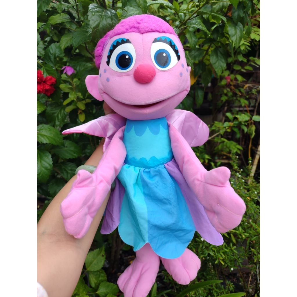 boneka Sesame Street Abby Cadabby besar besar original sesame street