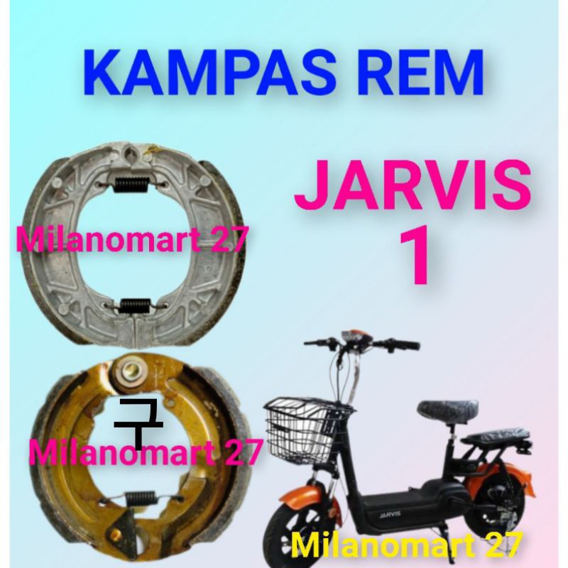 kampas rem Jarvis 1 kampas rem sepeda listrik JARVIS 1