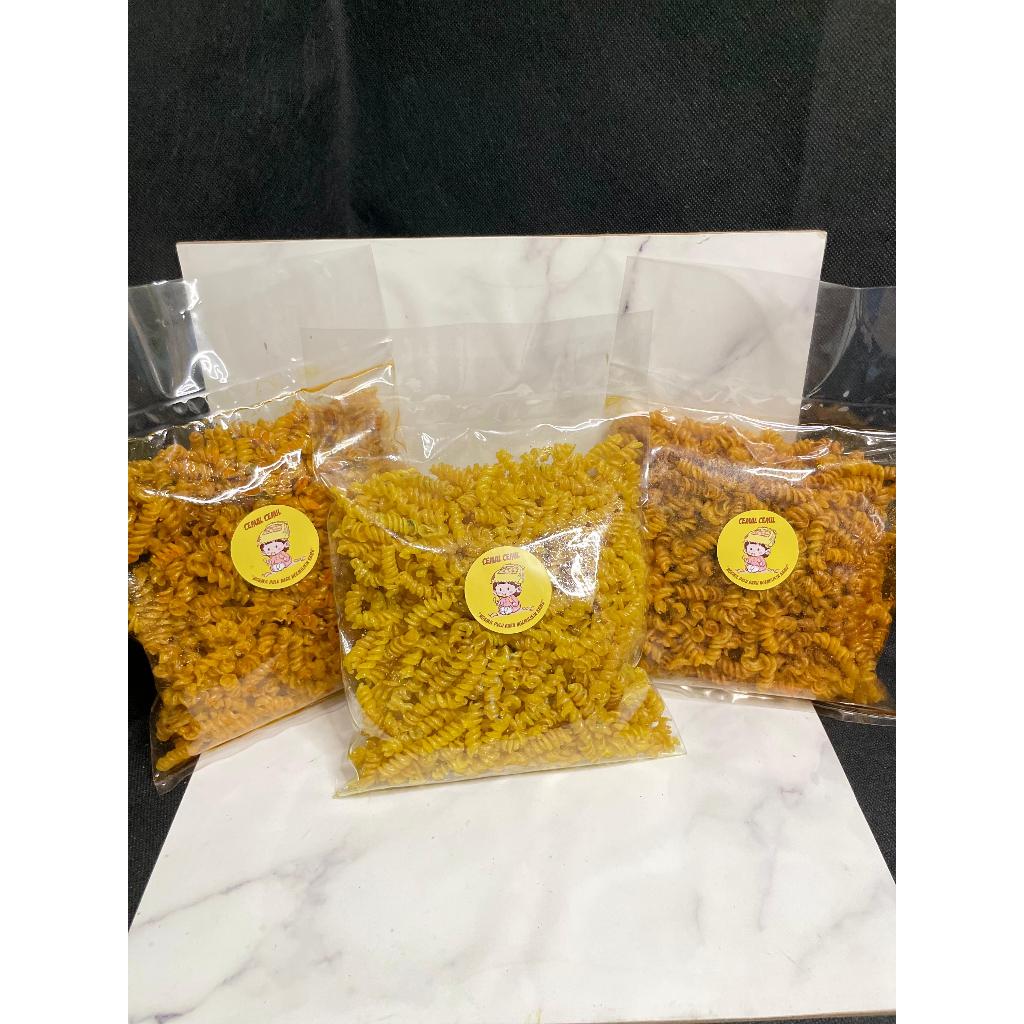 

Forcysn 1/4Kg Makaroni Uril / Spiral Extra Daun Jeruk Enak Tidak Keras