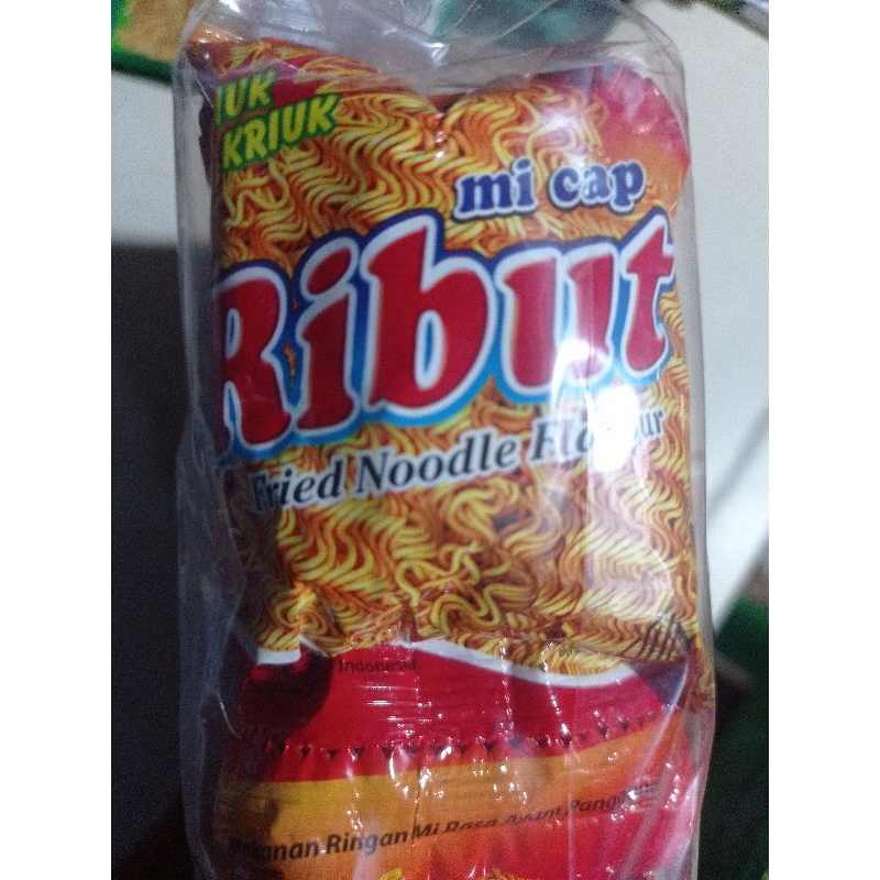 

SNACK MIE RIBUT/Mie ribut snack anak anak/mie ribut renteng
