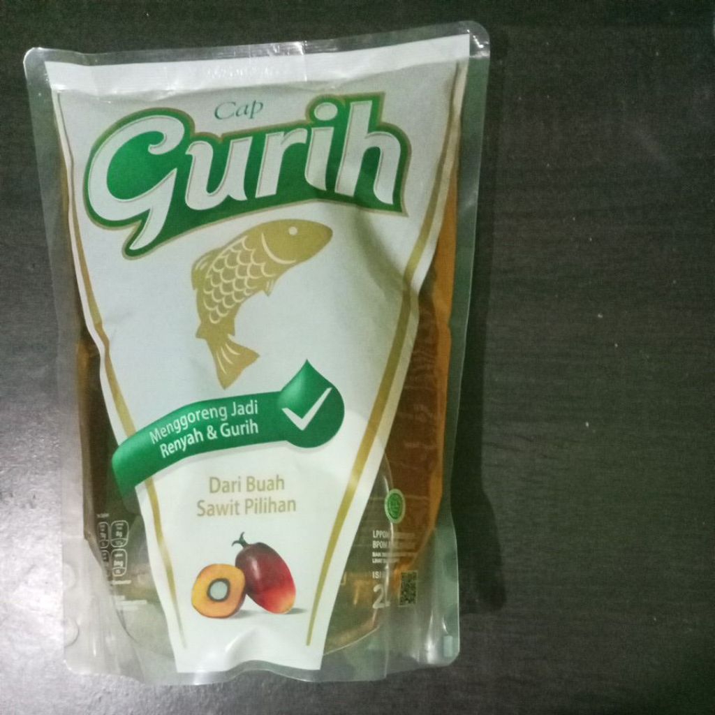 

Minyak goreng cap gurih 2L