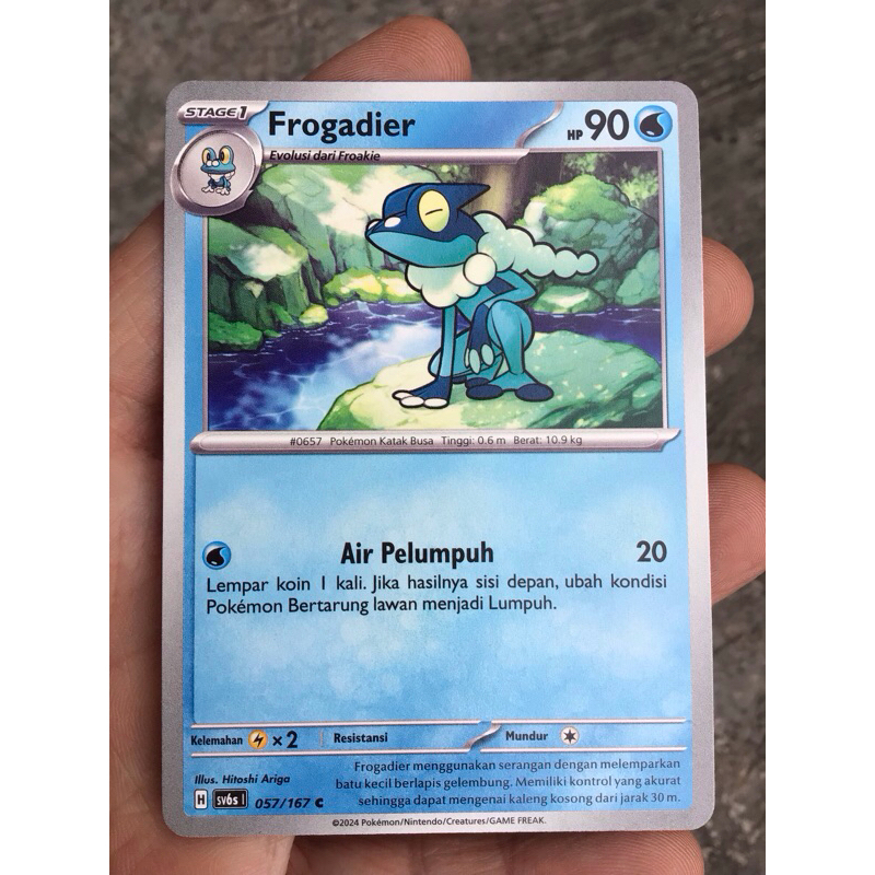 PROMO KARTU POKEMON FROGADIER