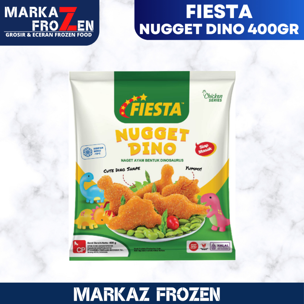 

FIESTA NUGGET DINO 400 GR