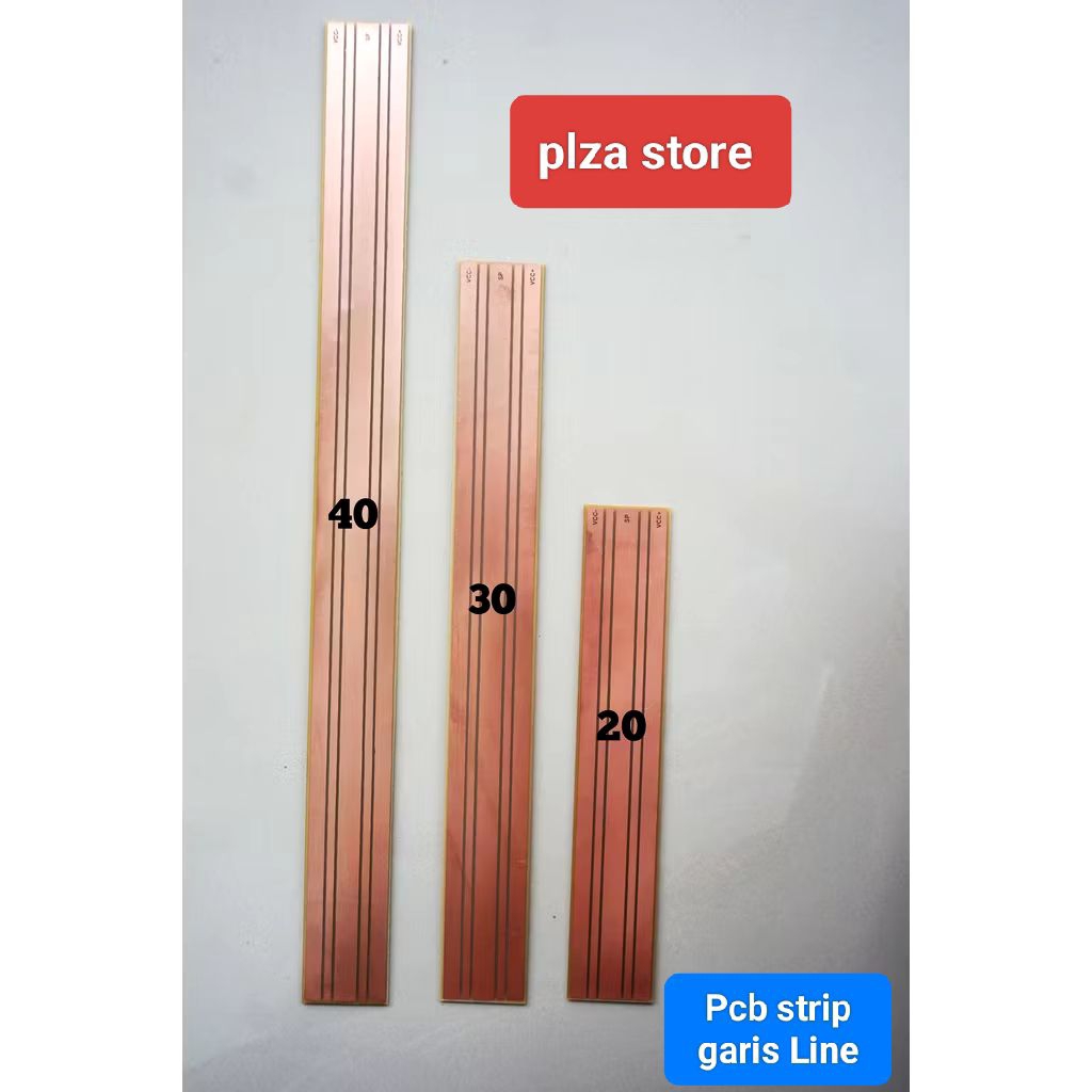 PCB FINAL GARIS STRIP 20cm/30cm/40cm PCB TR FINAL PCB KOSONG PCB TRANSISTOR FINAL 20cm/30cm/40cm