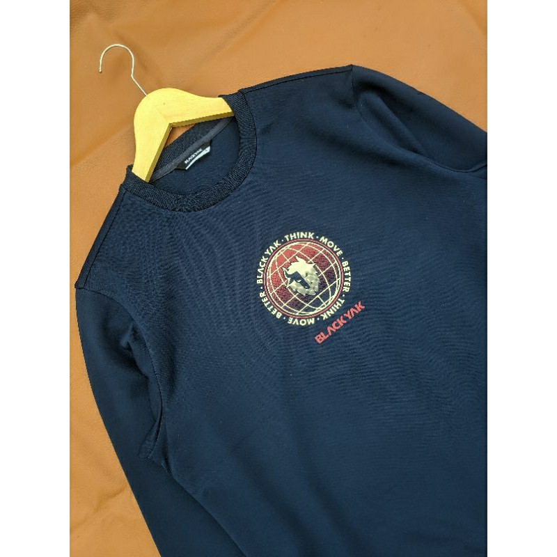 Sweater Crewneck BlackYak size M