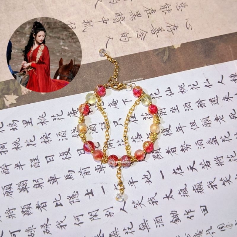 GELANG PIANRAN/GELANG MERAH EMAS/ GELANG DRACHIN/GELANG CDRAMA/GELANG CHINA