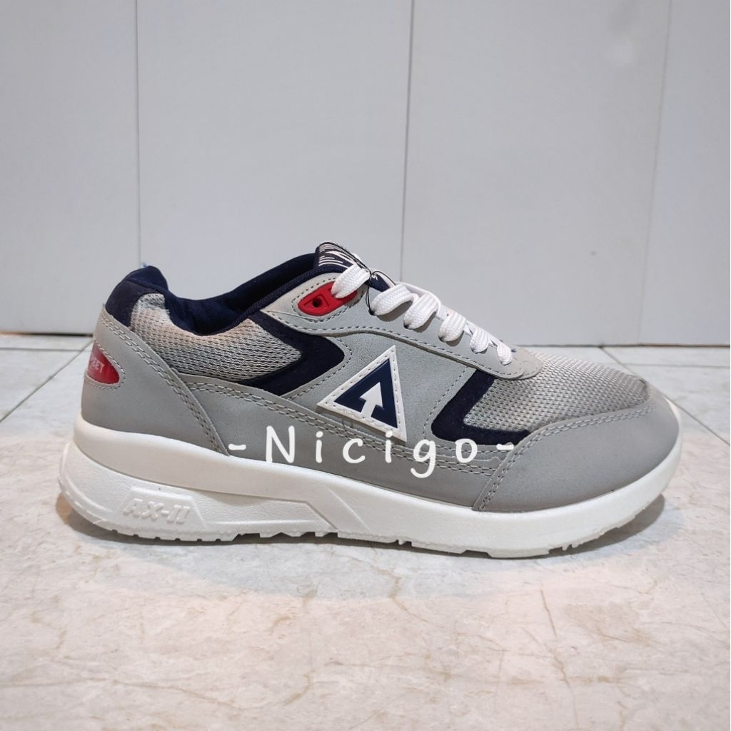 Sepatu Sneakers Sport Pria Wanita Aerostreet Osaka Putih Abu / Osaka AllBlack / Osaka Hitam Emas / O