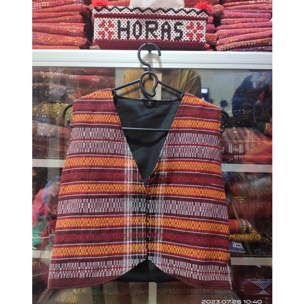 Produk Rompi anak ragihotang  rompi ulos batak  rompi ulos ragihotang