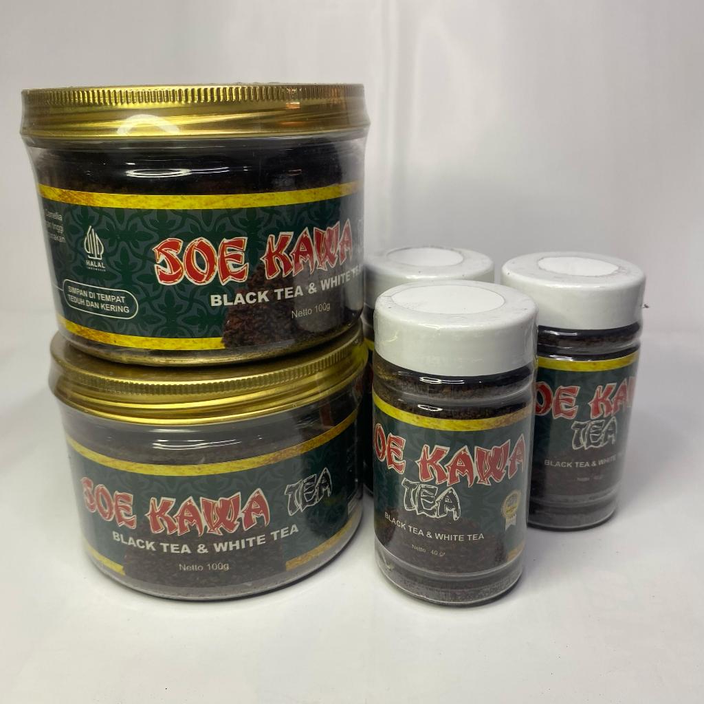 

TEH HITAM SOE KAWA TEA - TEH BERKHASIAT - 40GR 100GR I TEH HITAM SULTAN I TEH HITAM I TEH PUTIH