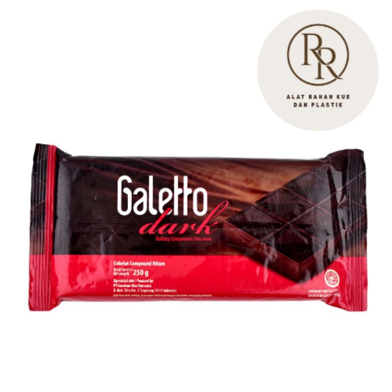 

Galleto Dark Coklat Batang- 250gr