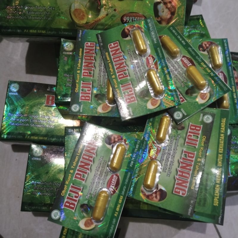 Buah Pinang Kapsul Original