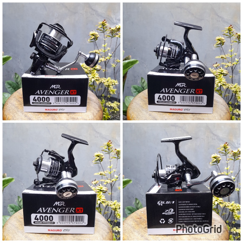 Maguro Avenger XT 4000 Reel Pancing Power Handle Aluminium Knob