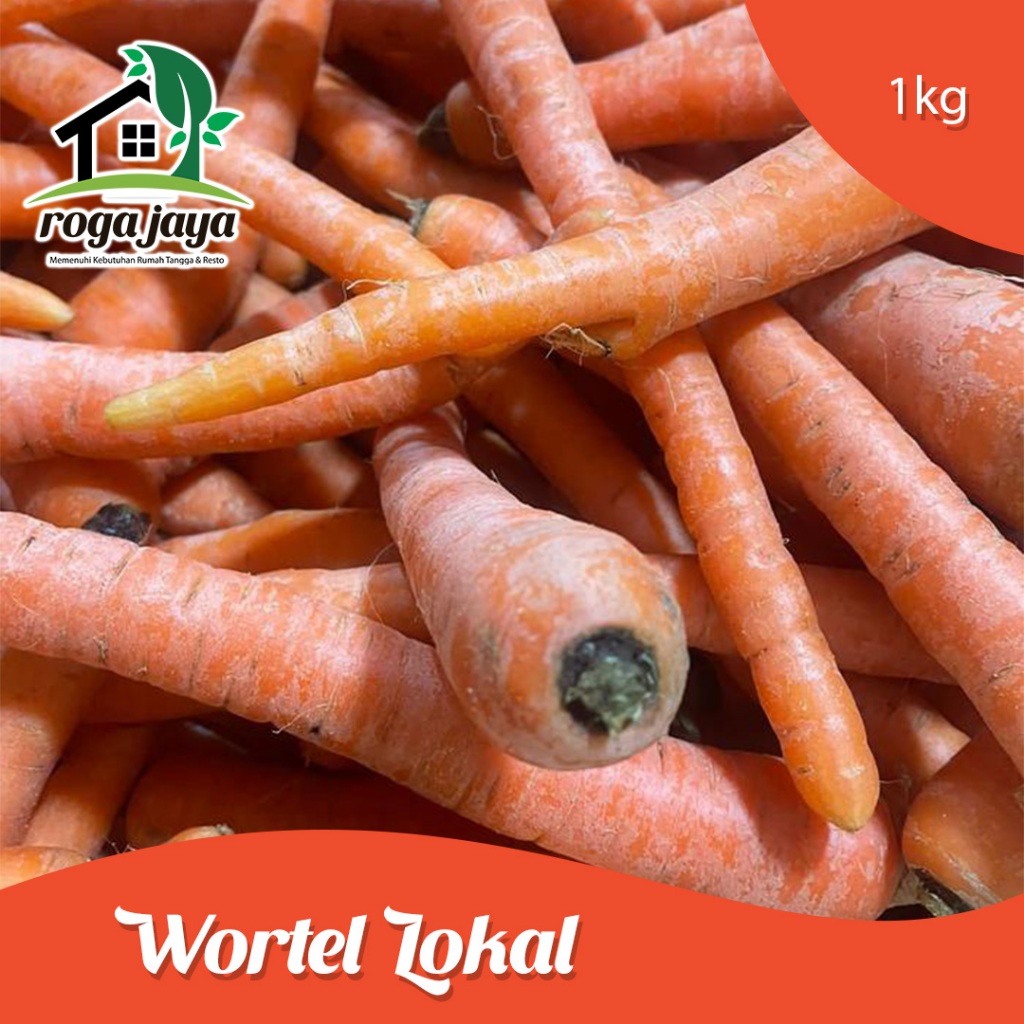 

Wortel Lokal Kualitas Medium Berat 1kg