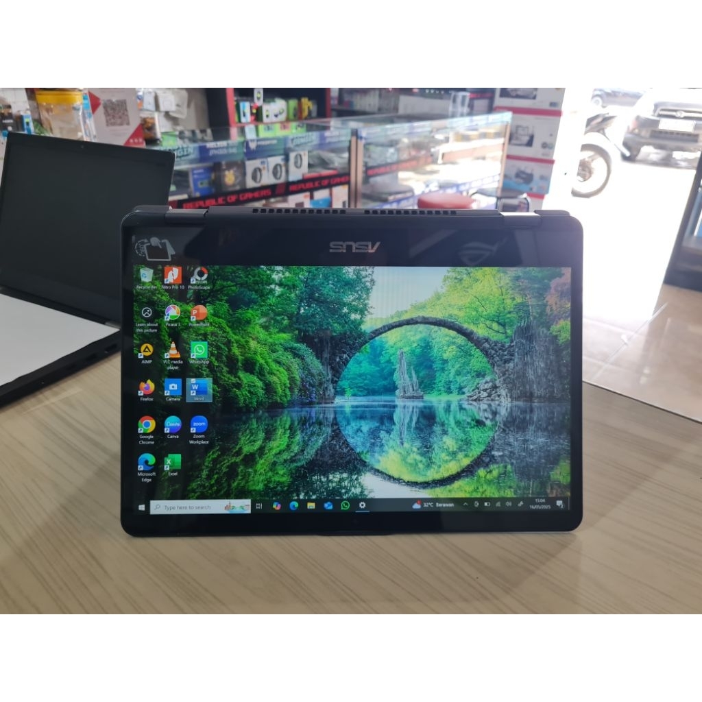 Laptop Asus Vivobook Flip 14  12GB 256GB Touchscreen