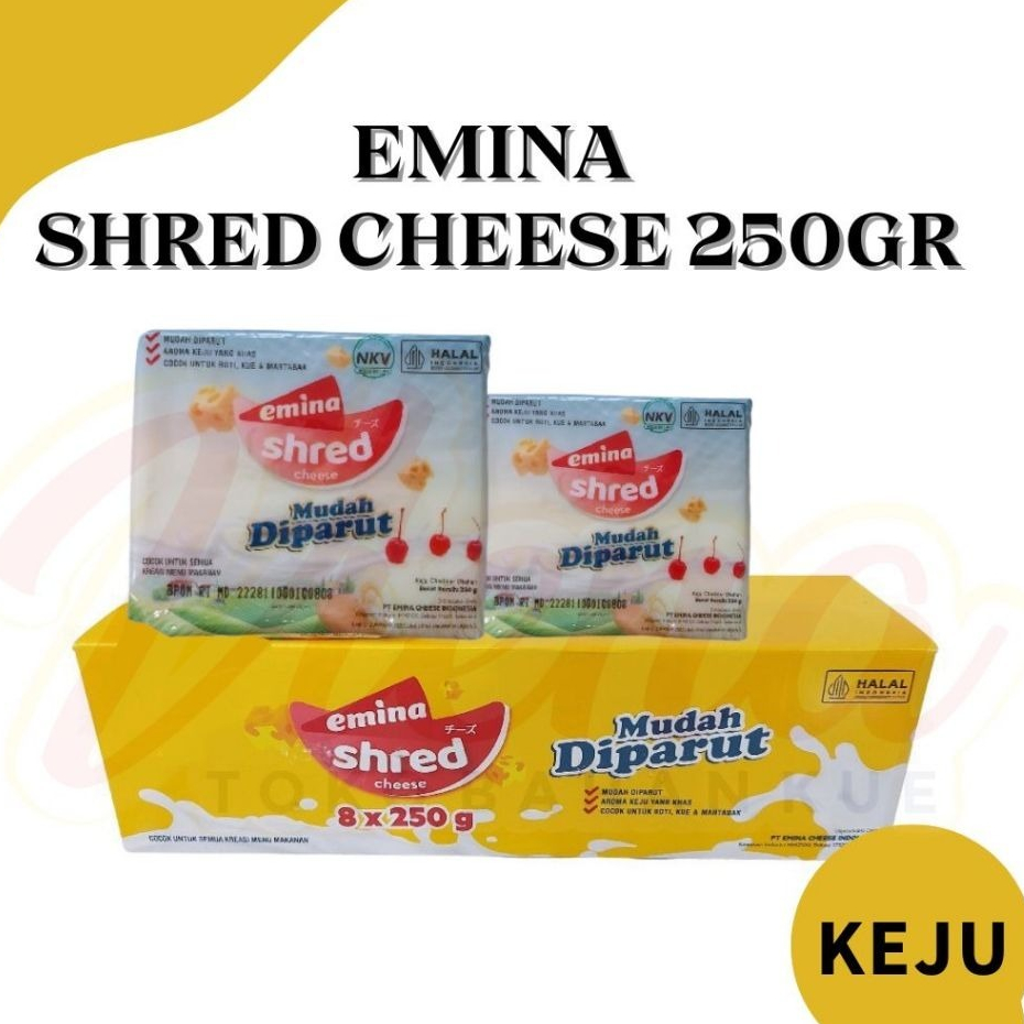 

Emina Shred keju Mudah Diparut 250gr Live promo
