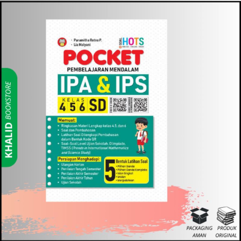 Pocket IPA & IPS SD Kelas 4 5 6