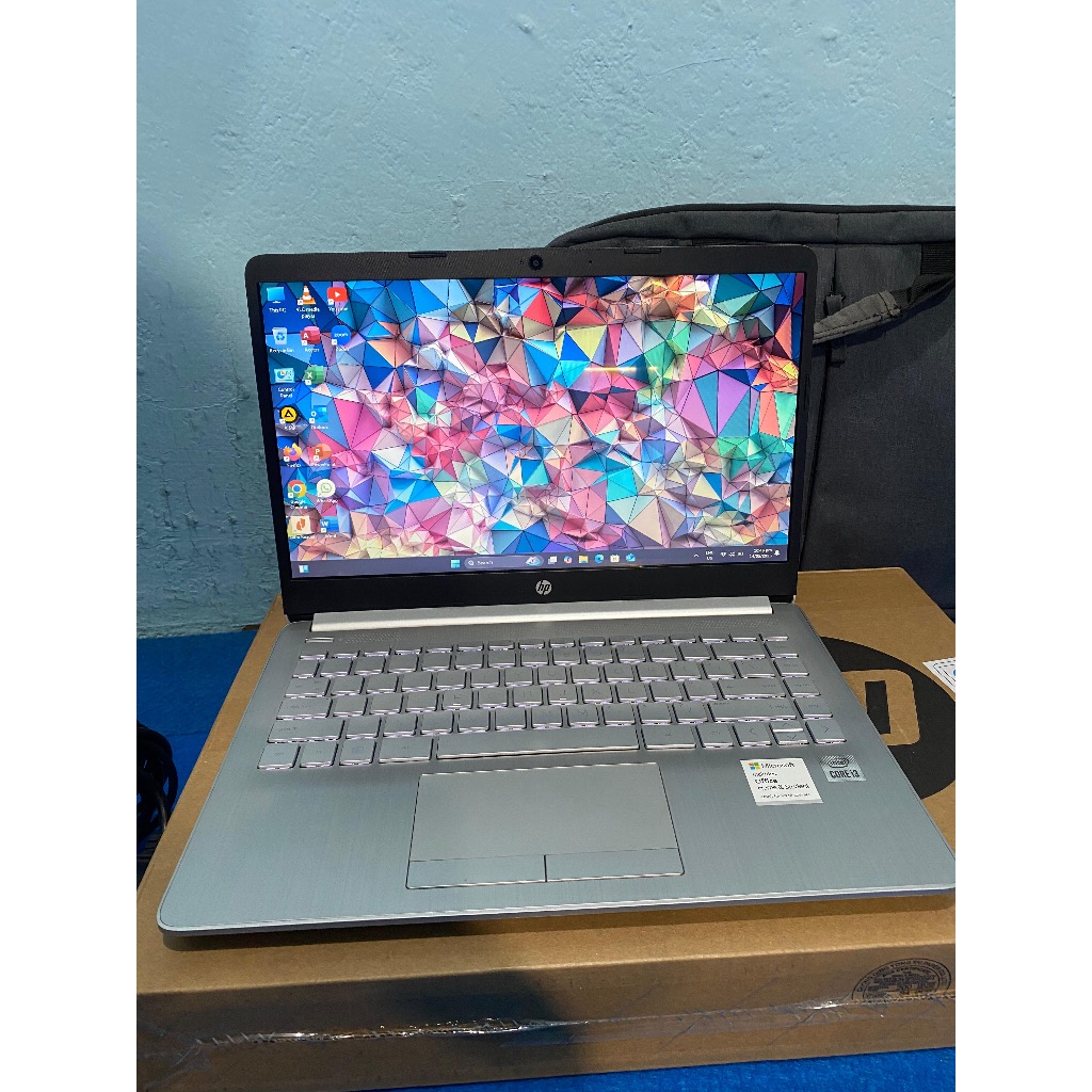 Laptop HP 14s-cf3039tu | Intel Core i3 10 Th | Ram 8 GB | Nvme 128 GB | Hardisk 1000 GB | WIN 11 Hom