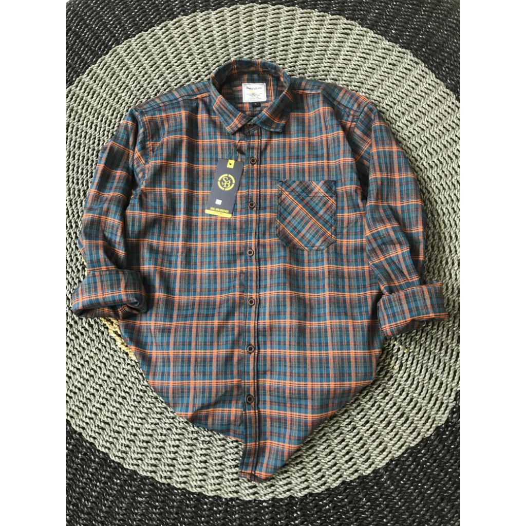 Kemeja flanel pria lengan panjang/kemeja flanel panjang/kemeja distro/kemeja flanel uniqlo/kemeja fl