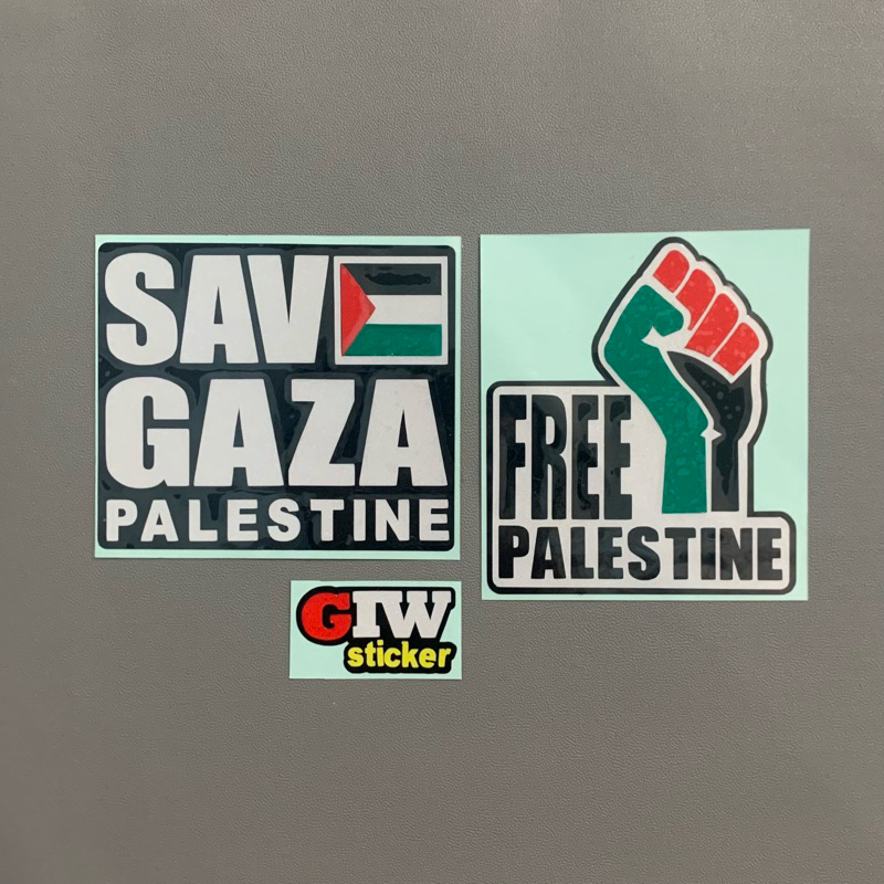 

STICKER PALESTINE STIKER FREE PALESTINE CUTTING