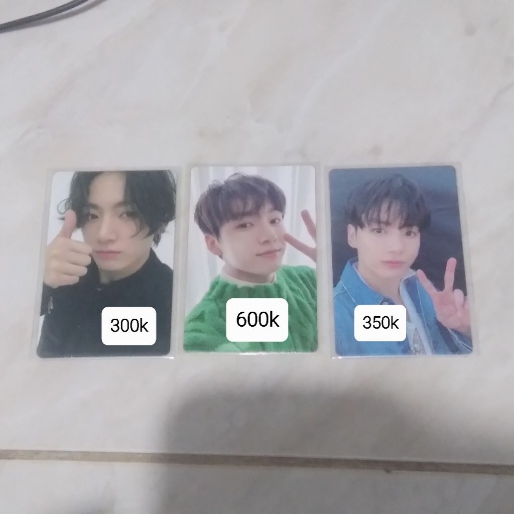 official pc photocard jungkook bts memories dvd br 2021 2020