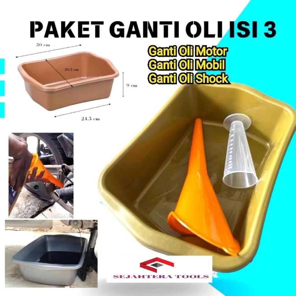 Gelas Takar Ganti Oli 100ml Corong wadah oli Berkualitas Praktis Alat ganti oli Motor Mobil