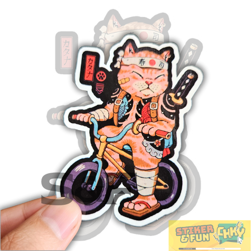 

Stiker Sticker Vinyl Laminasi Glosy CAT JAPANESE CULTURE Vol 2