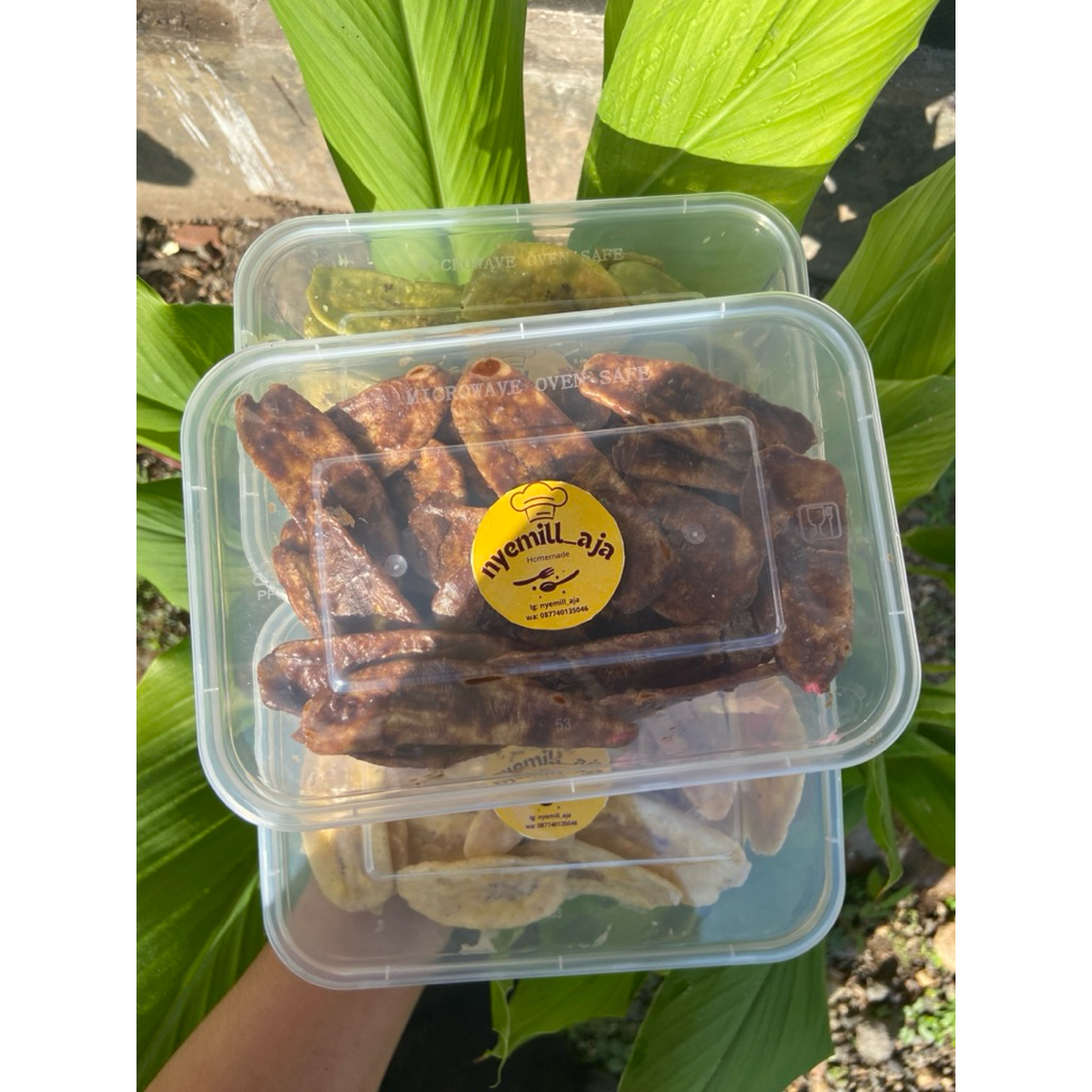 

pisang kreskres coklat box