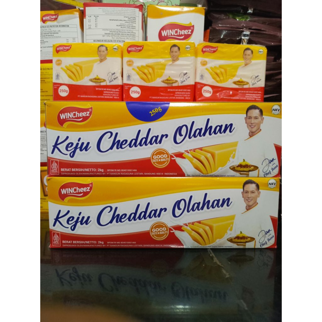 

WINCheez Keju Cheddar Olahan – 250g