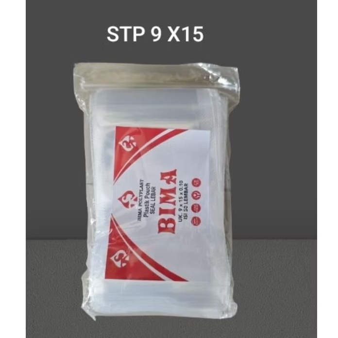 Standing Pouch 9x15 Double Seal Lebar STP ZIP LOCK
