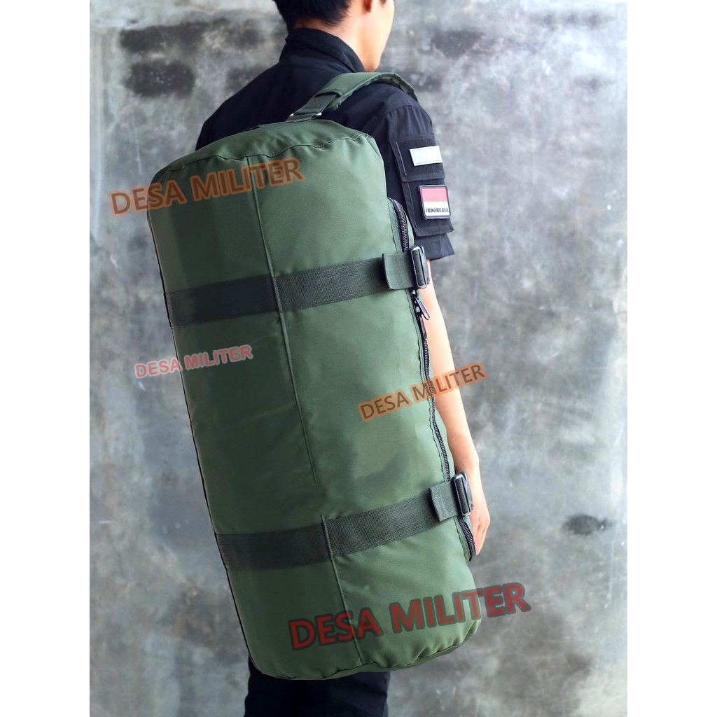 Tas Pulsak TNI - Tas Jumbo Travel - Tas Guling TNI
