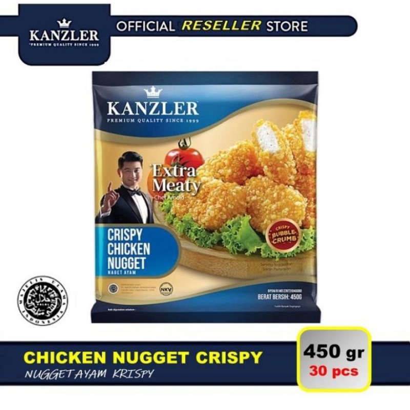 

Kanzler Crispy Chicken Nugget 450Gr