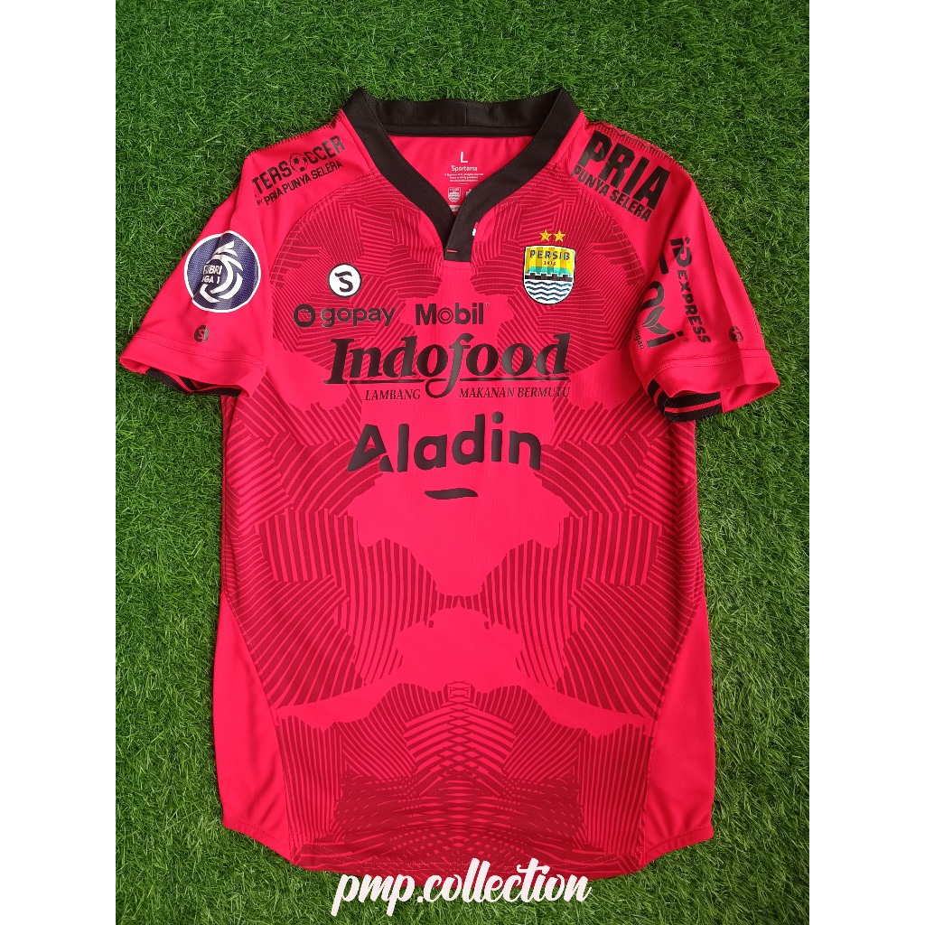 JERSEY PERSIB GK HOME 2022-2023 ORIGINAL PLAYER ISSUE (T.PAKU ALAM 14)