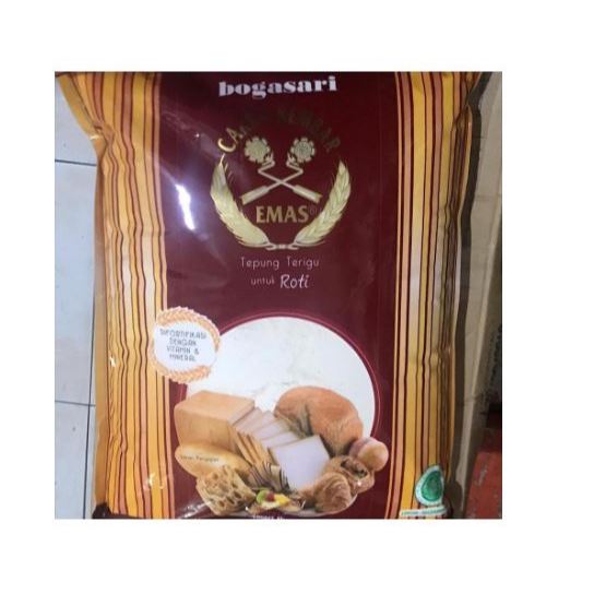 

Tepung Cakra Kembar Emas Roti 5kg - Gosend/Grab Only!!!