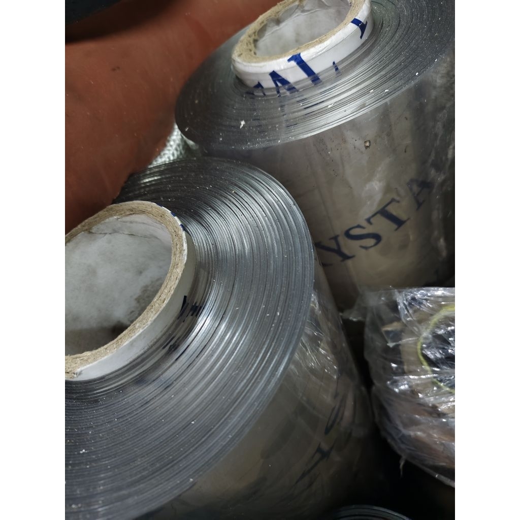 plastik pvc mika lentur 3mm / pvc curtain 3mm