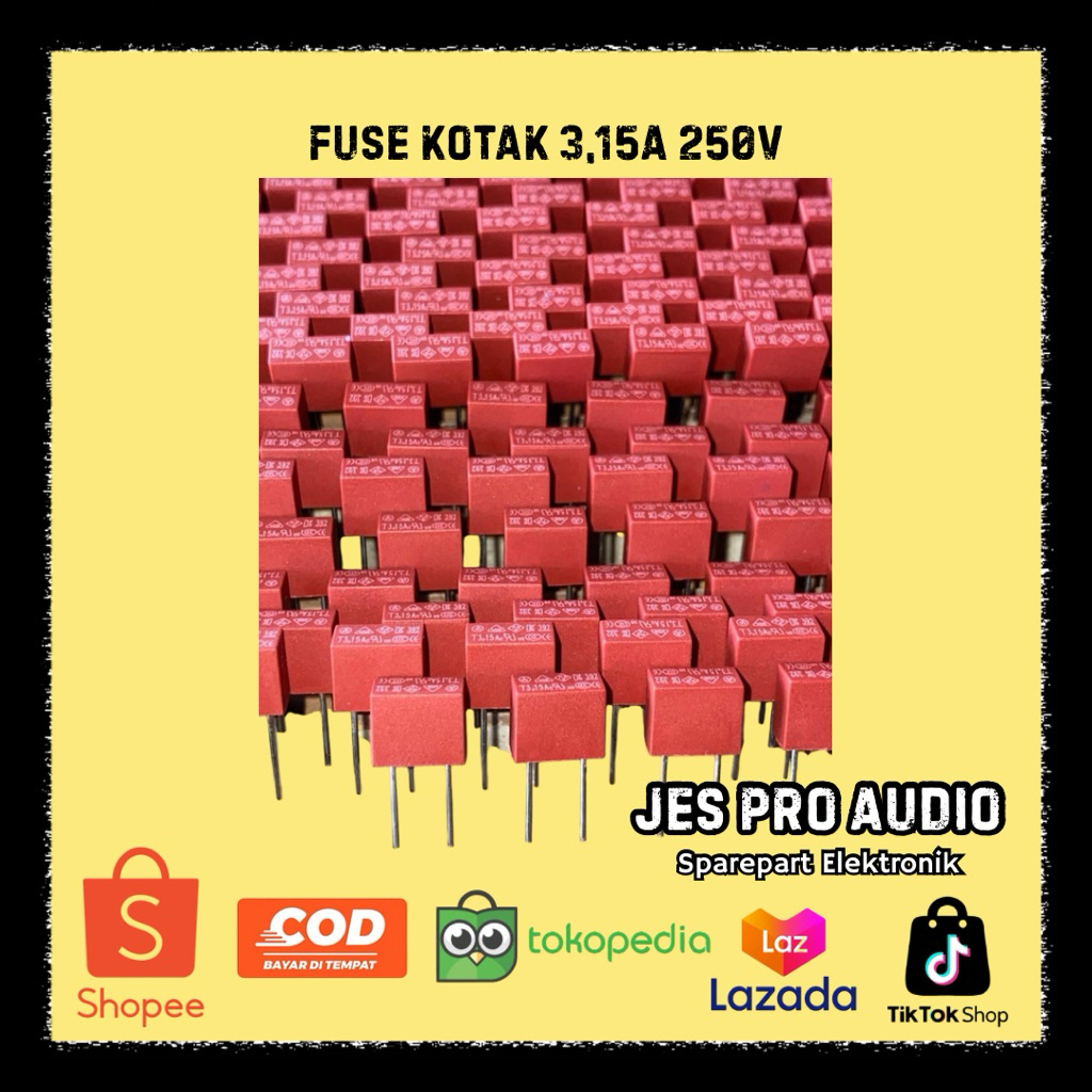 FUSE KOTAK 3,15A 250V