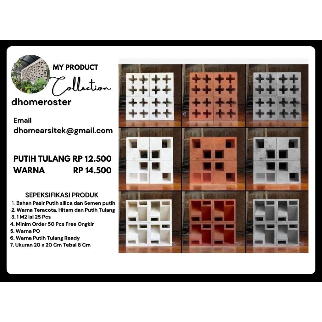 Roster beton roster loster  minimalis  Roster beton minimalis roster tumbuk minimalis