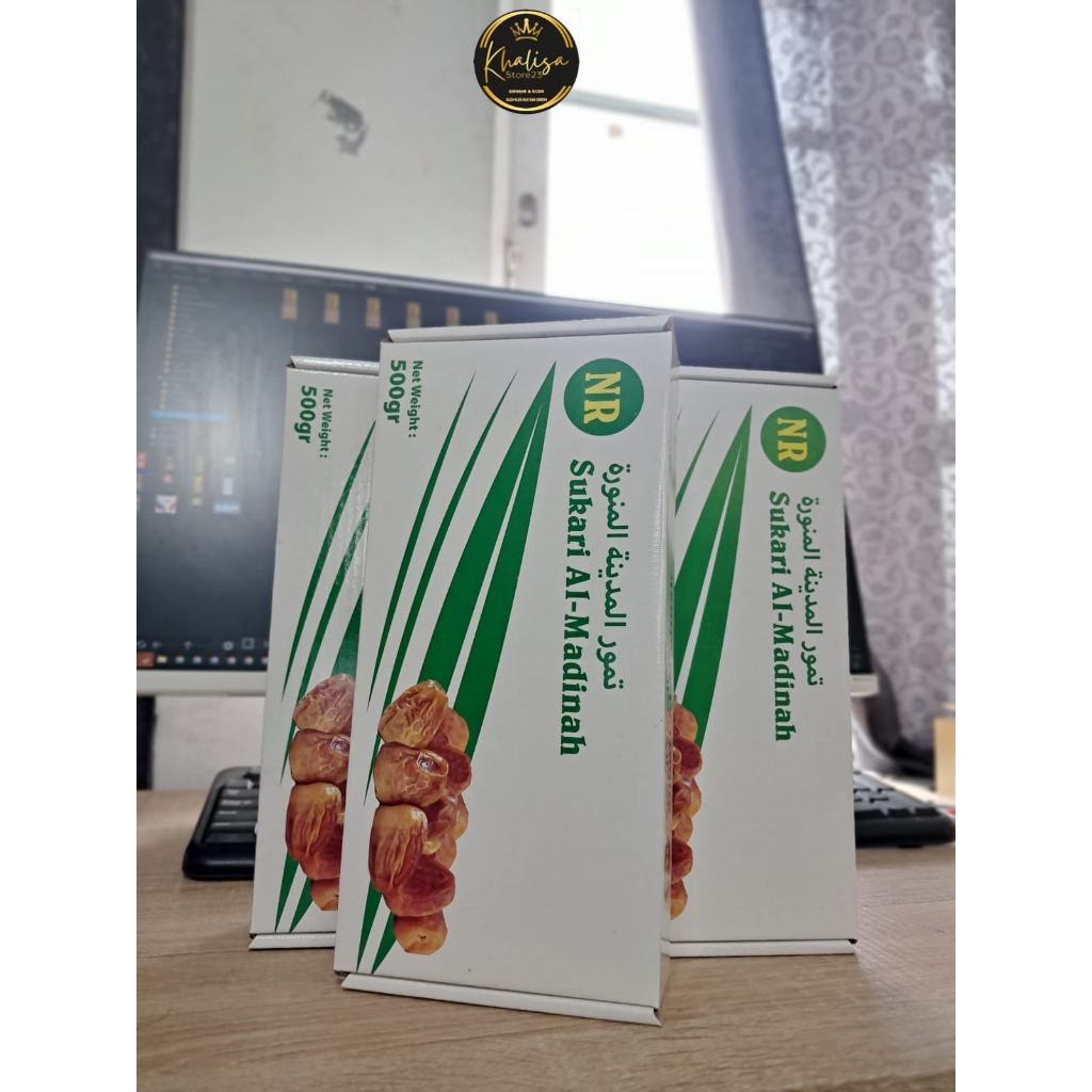 

[NEW] KURMA SUKARI AL QASIM 500GR / SUKARI ALMADINAH [ KEMASAN DUS]