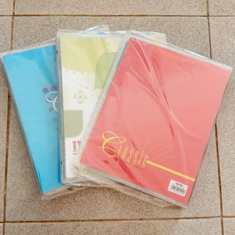 

Binder Note JOYKO Ukuran Besar Kecil Motif & Polos