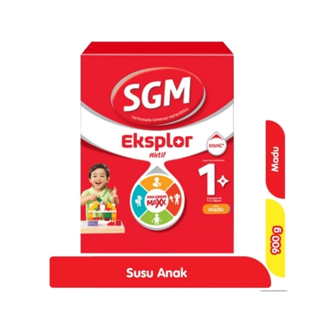 

SGM Eksplor 1+ IronC Susu Bubuk Pertumbuhan Anak Madu 900 gr