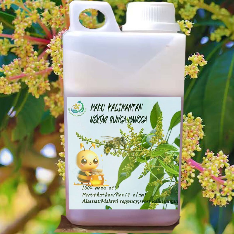 

Madu Kalimantan // madu asli // madu nektar bunga mangga ( 1kg, 500 gr )