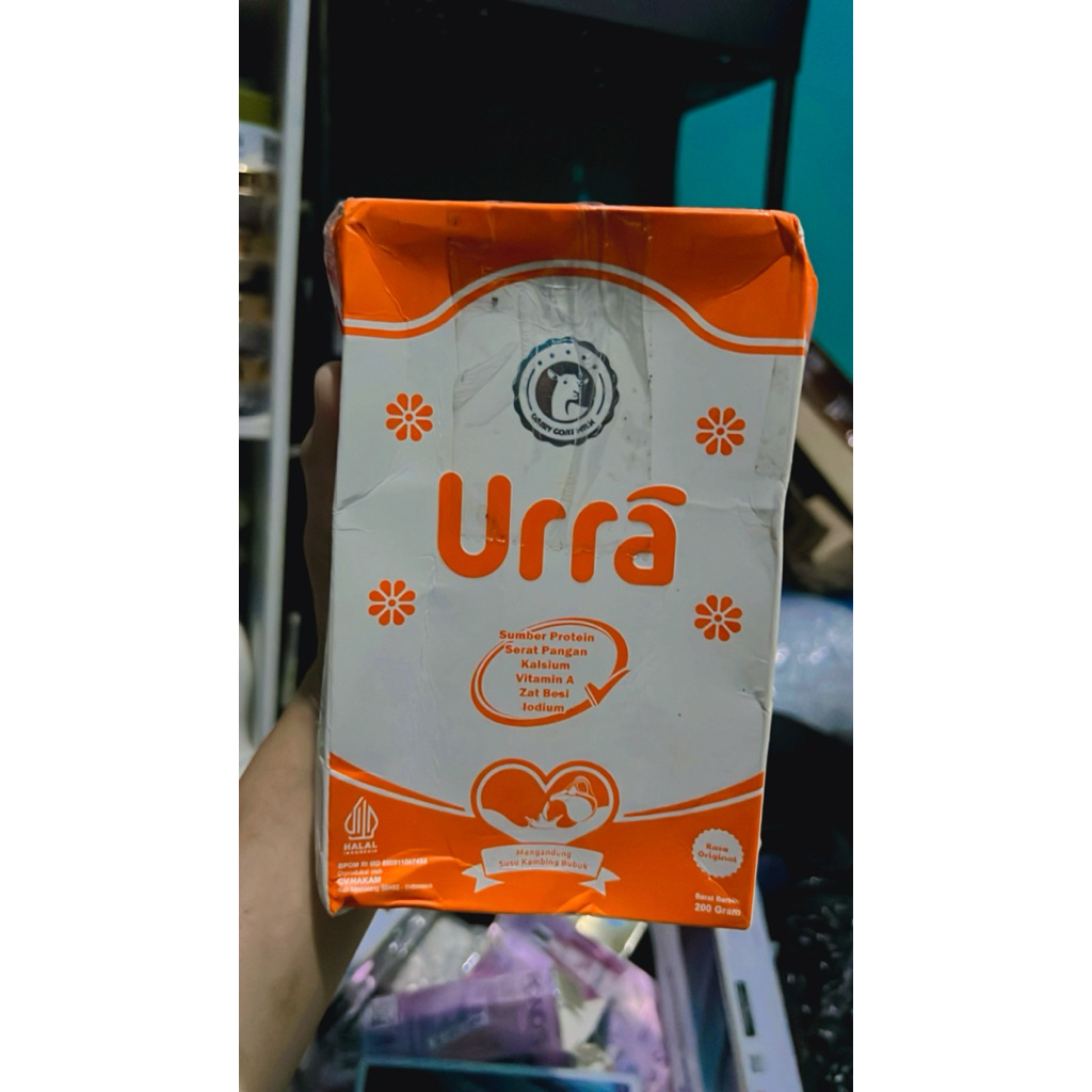 

Susu Urra 200 gr Rasa Original.