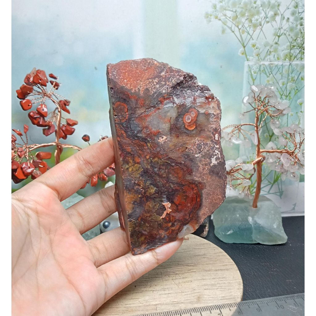 Batu Natural Mexico Agate Rough /Raw Stone (2)